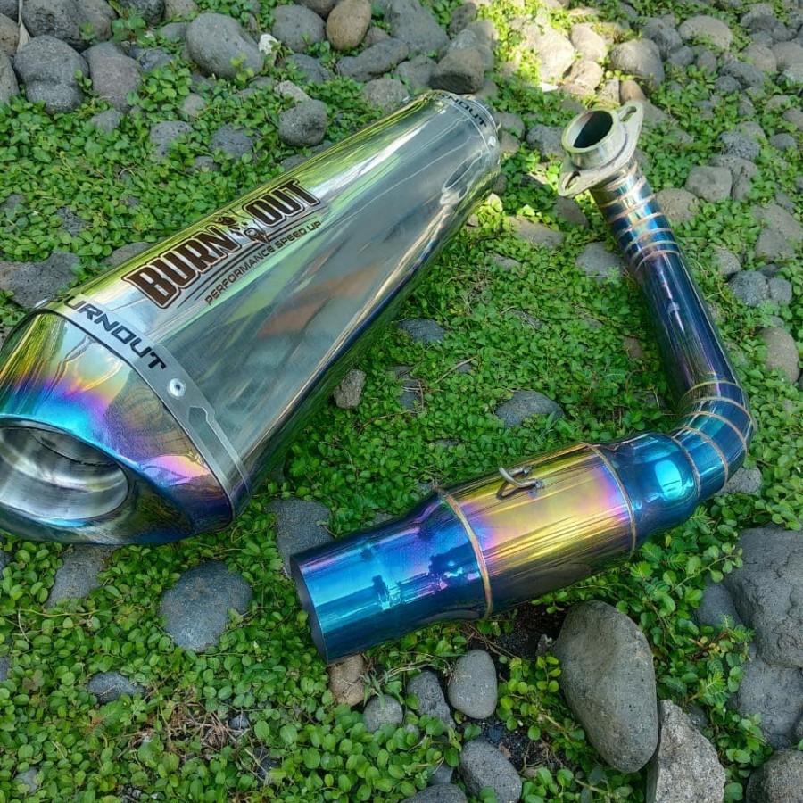 Knalpot Yamaha XMAX 250/300 BURNOUT