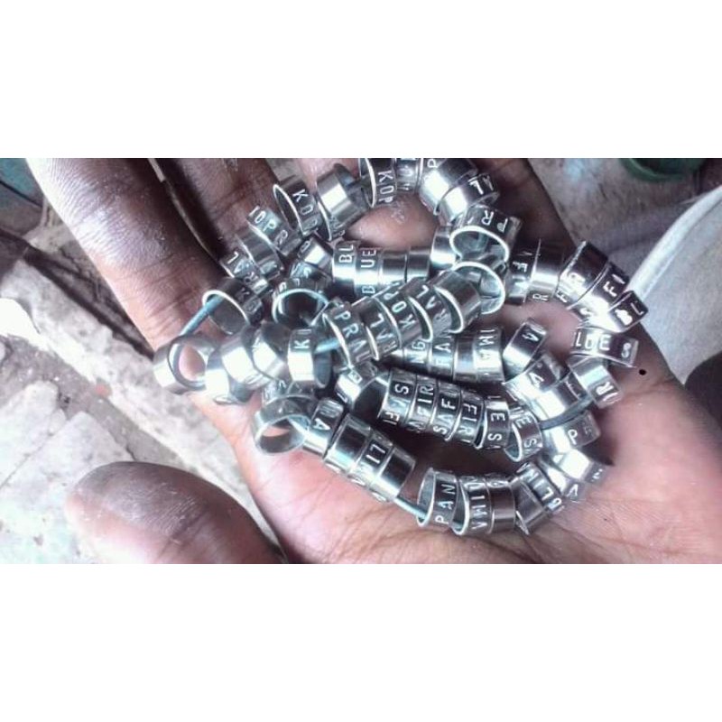 Ring merpati baja ketrok slim