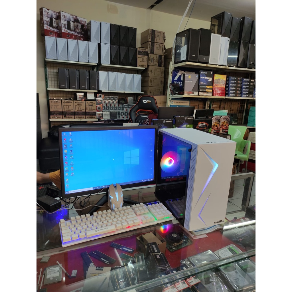 Pc core i5 2400 ddr3 8gb monitor led 19in fulset