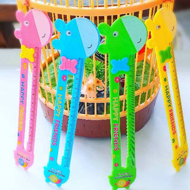 

Penggaris Lucu karakter jerapah