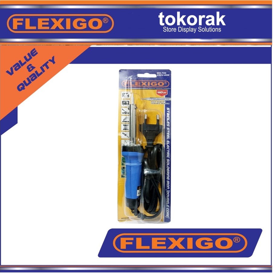 SOLDER LISTRIK 40 WATT FLEXIGO - SOLDERING IRON - ALAT PATRI LAS