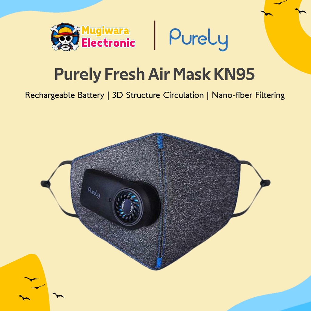 Purely Fresh Air Mask KN95 Masker Anti Polusi