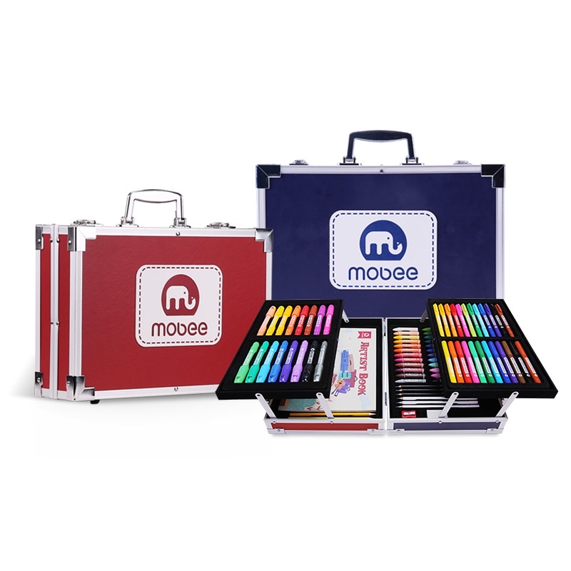 

mobee big 97 pcs artist box art set paket lengkap mewarnai