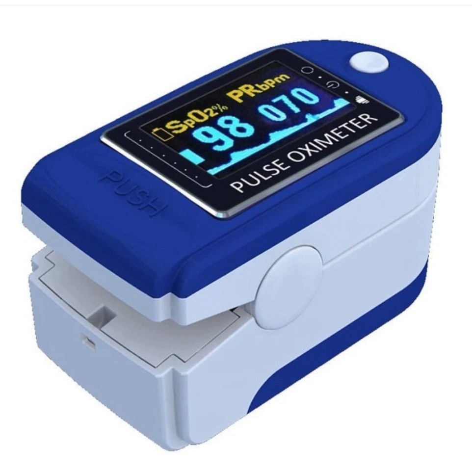 Fingertip Pulse Oxymeter Oximeter SPO2 LCD Full Colour LK88