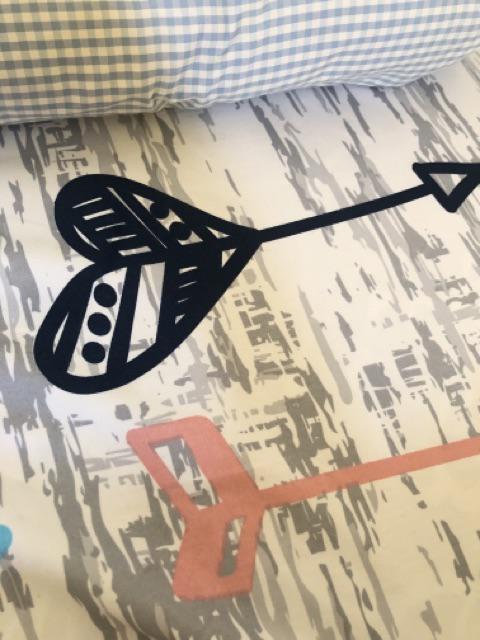 Alas Piring Gelas Motif Bunga Daun White - Set