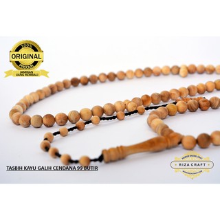 Tasbih Galih Kayu Cendana Wangi Asli Super 99 Butir Premium