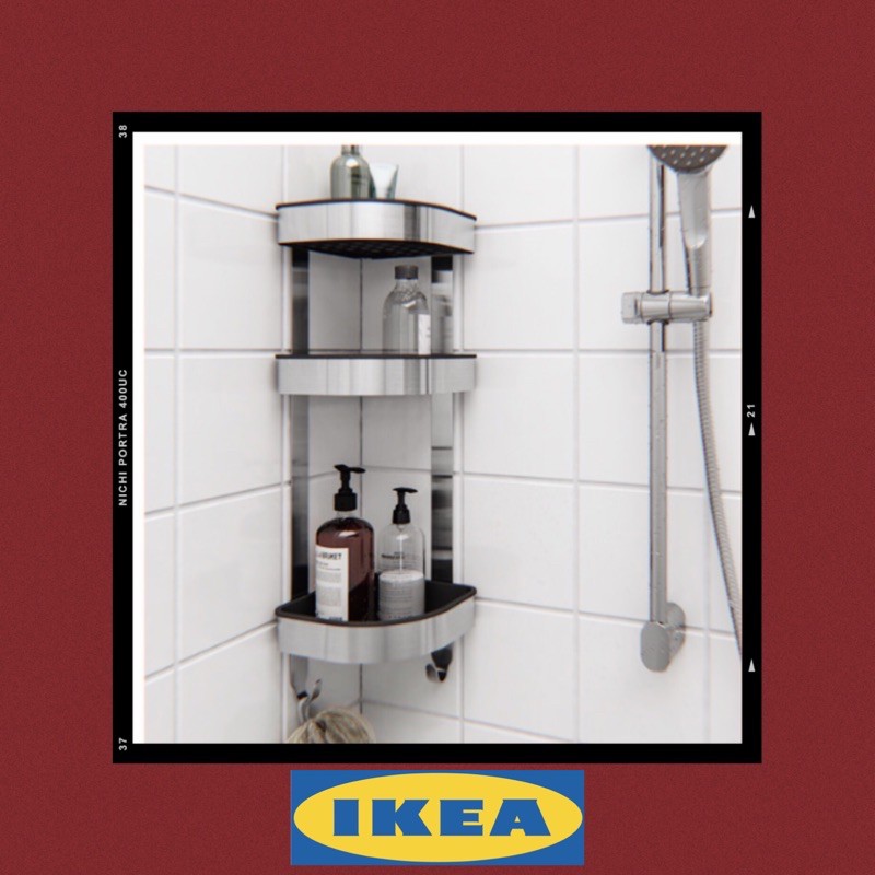IKEA Brogrund Rak Dinding kamar mandi