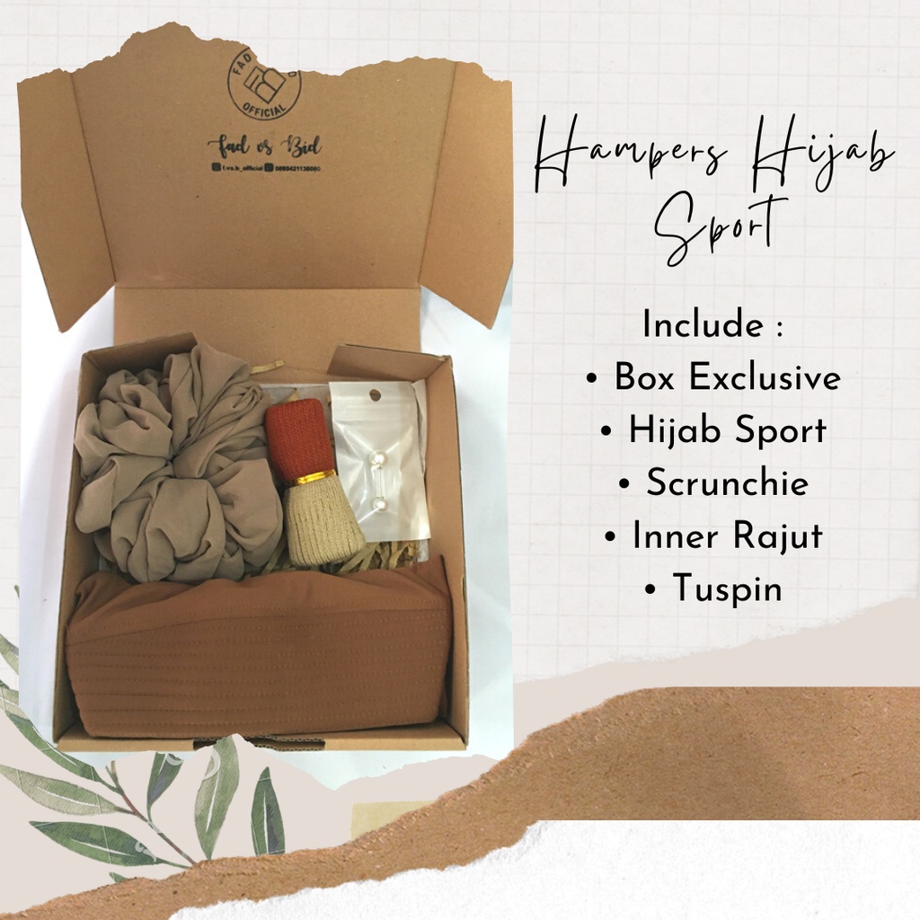 

Hampers Hijab Sport Exculive Termurah Bisa COD