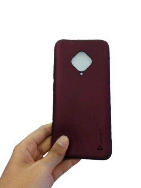 ORIGINAL SOFTCASE VIOLET MATTE VIVO S1 PRO CASING SOFTCASE SILIKON