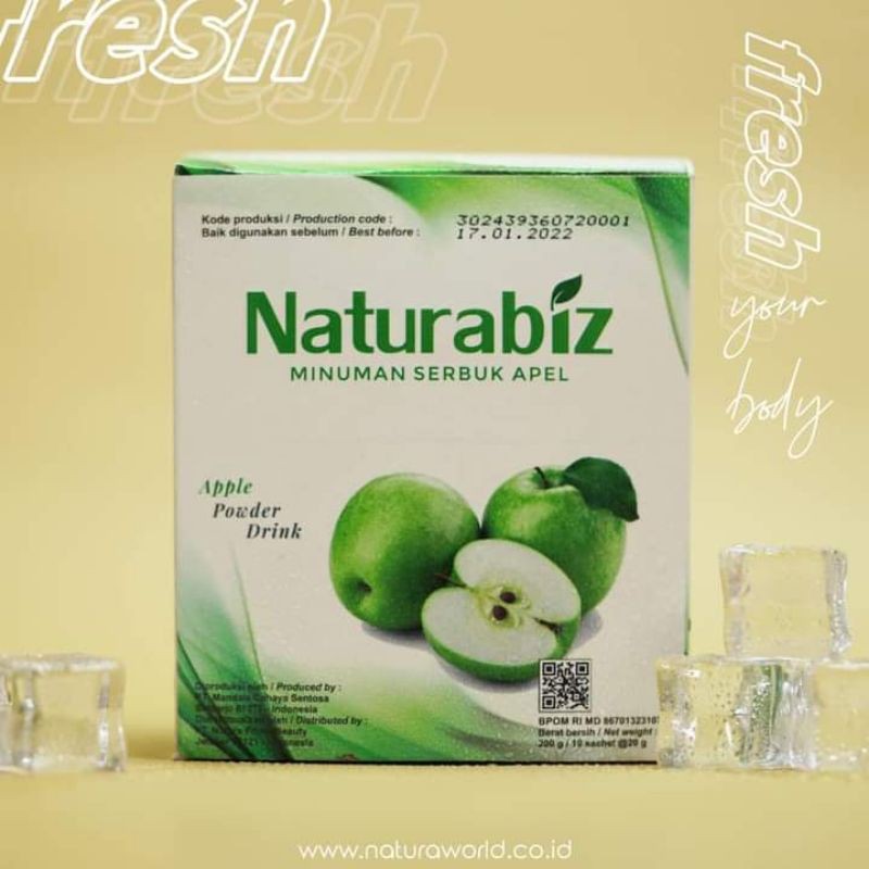 

Natura Biz Minuman Serbuk Apel