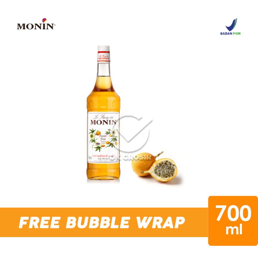 

Monin Passion Fruit Syrup / Sirup Markisa (Botol 700ml)