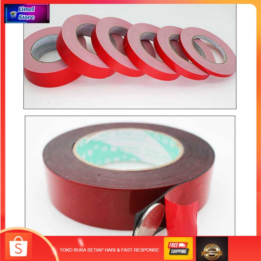 

NIKTO Tape Lakban Double Tape 3M Foam Serba Guna Size 10m