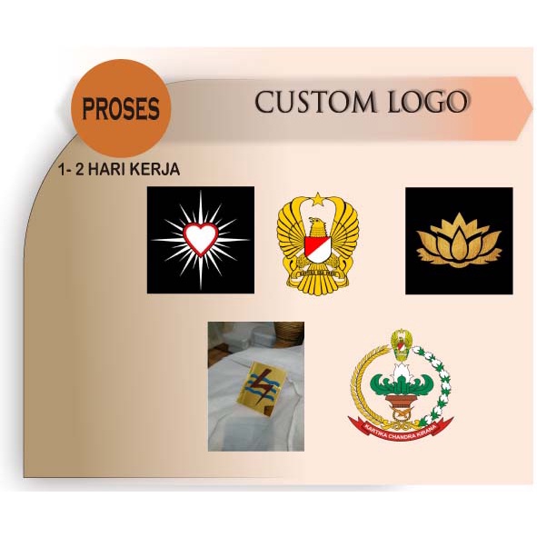 logo custom akrilik