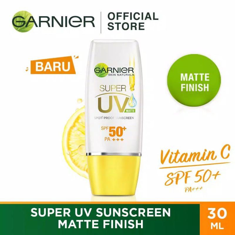 Garnier Super UV Matte Sunscreen / invisible sunscreen 30ml