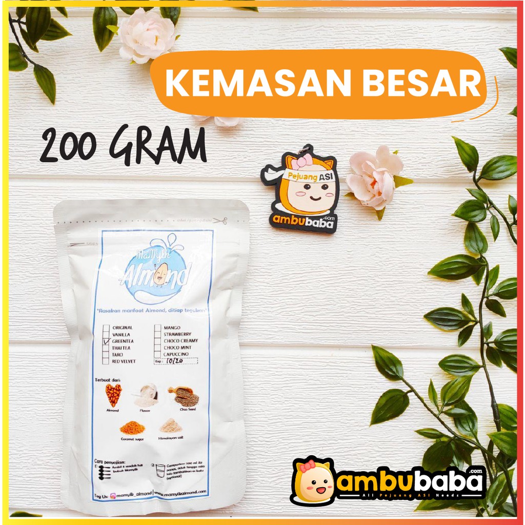 Asi booster / Pelancar asi SUSU ALMOND Mamylk Almond Bubuk