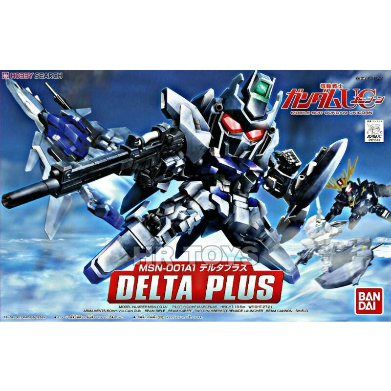 MAINAN ROBOT GUNDAM SD BB DELTA PLUS