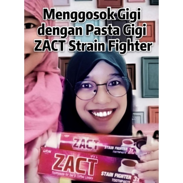 ZACT Pasta Gigi 190gr Odol Perokok Minum Kopi Tea Coffee Lovers