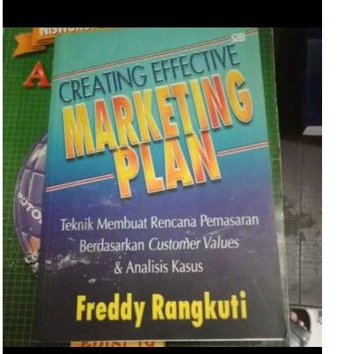

Buku Creating Effective Marketing Plan by Freddy Rangkuti