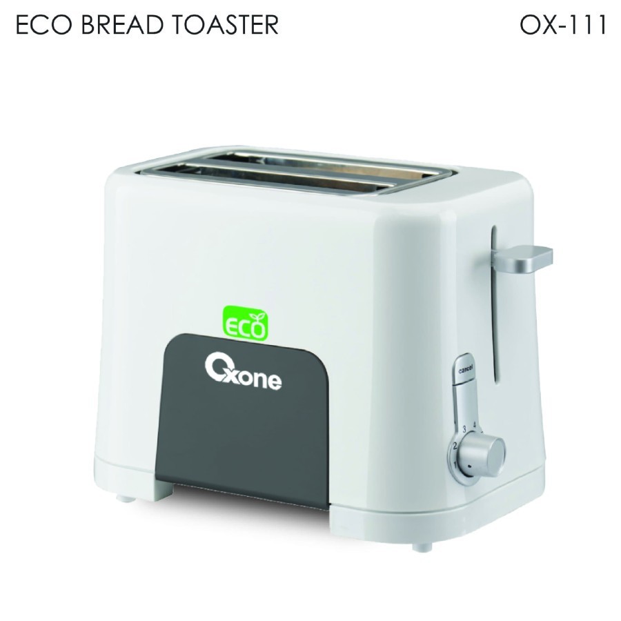 Oxone OX 111 . ECO Bread Toaster Pemanggang Roti 2 Slices . Baru &amp; Bergaransi Resmi