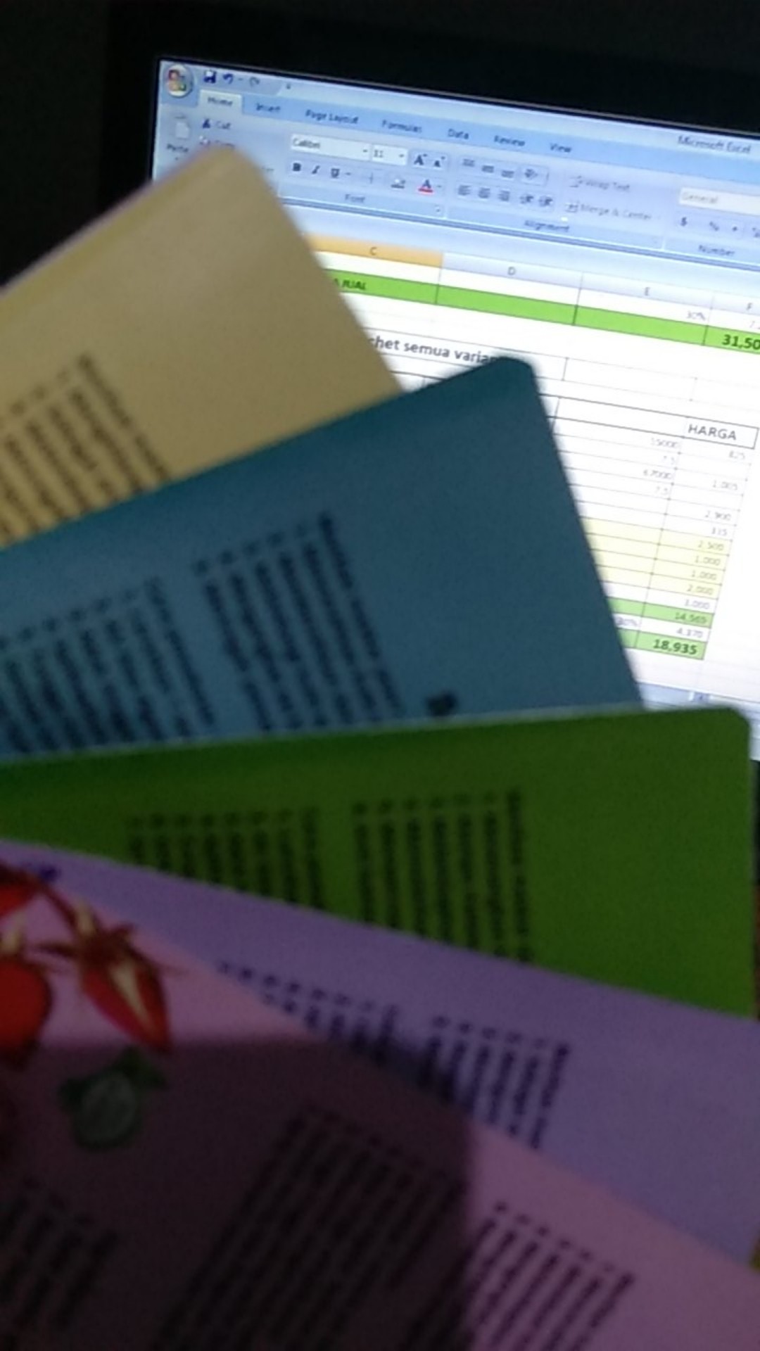 Cetak Kemasan Sachet Masker / Bungkus Makanan Desain Custom