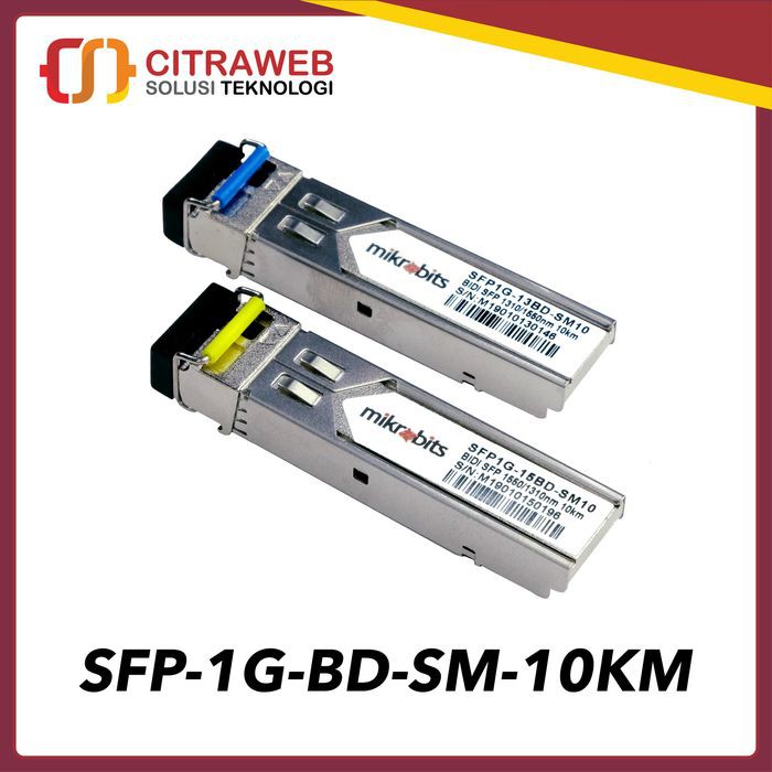 Mikrobits SFP Transceiver SFP-1G-BD-SM-10KM | SFP 1G BD SM 10KM