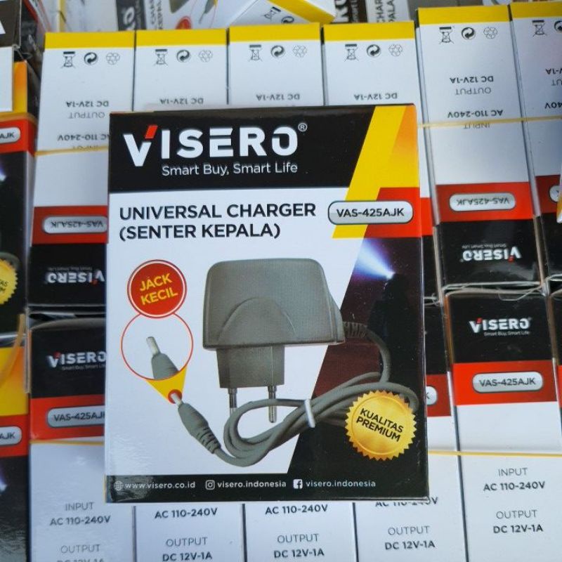 UNIVERSAL CHARGER SENTER KEPALA SENTER POLISI SWATT KEMASAN VAS - 425AJK