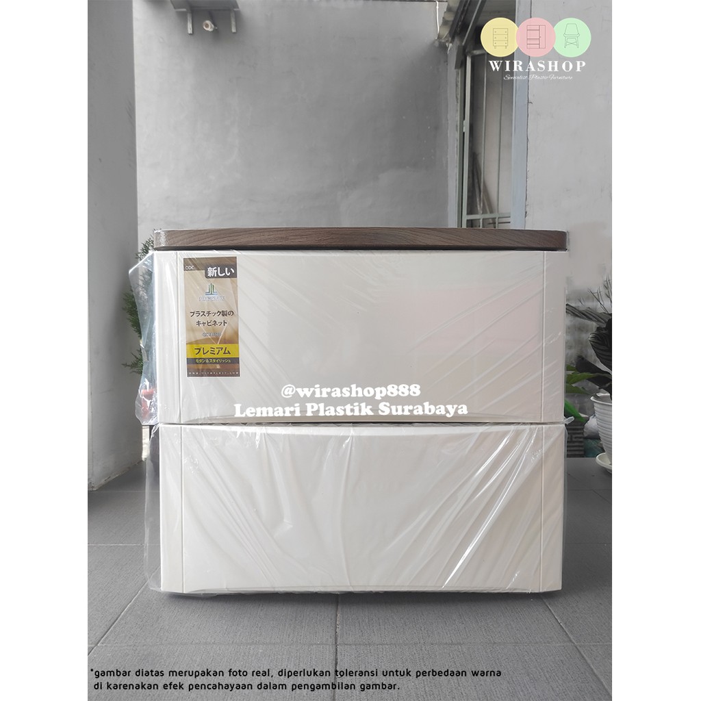 Drawer Olymplast Minimalis susun 2 KHUSUS GOJEK (ODC 02)