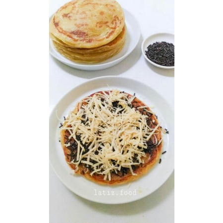 

Roti Mariam Original Premium / Roti Maryam Frozen 5pc /Roti Konde/Roti Cane Frozen/ Roti Maryam Coklat