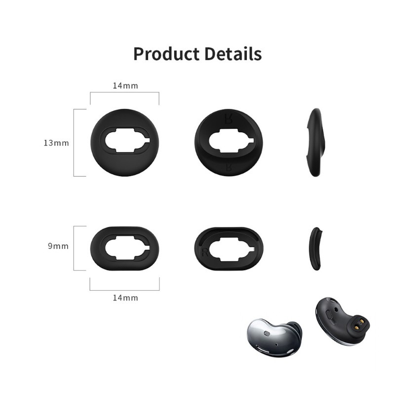 Cre Cover Earbuds Bahan Silikon Untuk Samsung Galaxy Buds Live