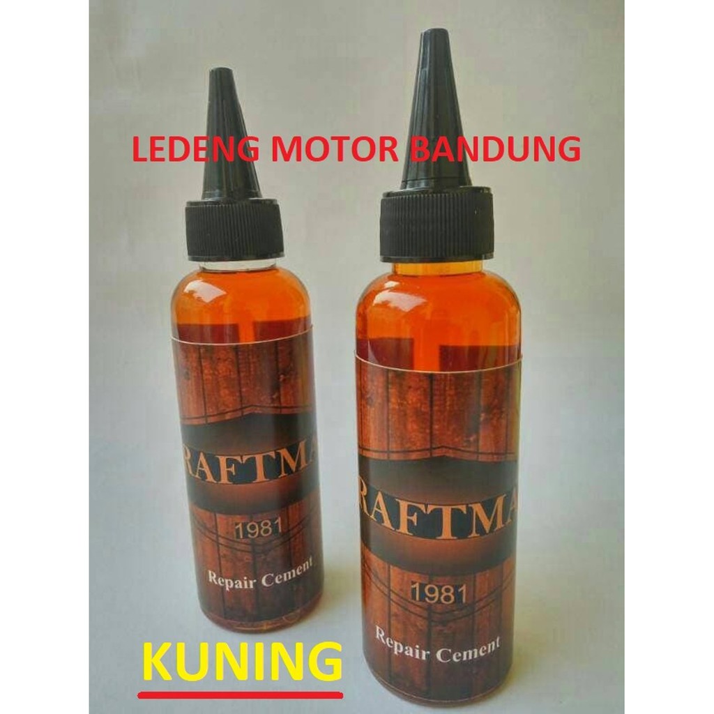 

CraftMan Lem Sepatu Tas Kulit Kain Karet Plastik Foam Reparasi Repair Putih Bening 100ml