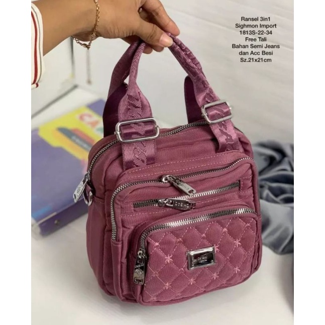 PROMO!!!TAS CHIBAO IMPORT 3IN1 TERBARU/TAS CHIBAO ORIGINAL