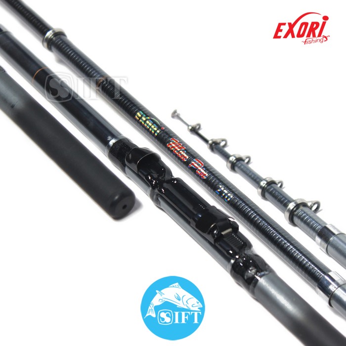 MURAH Joran EXORI MIN PIN 150 ~ 360 CM Carbon Telescopic Antena IFT STORE - 210