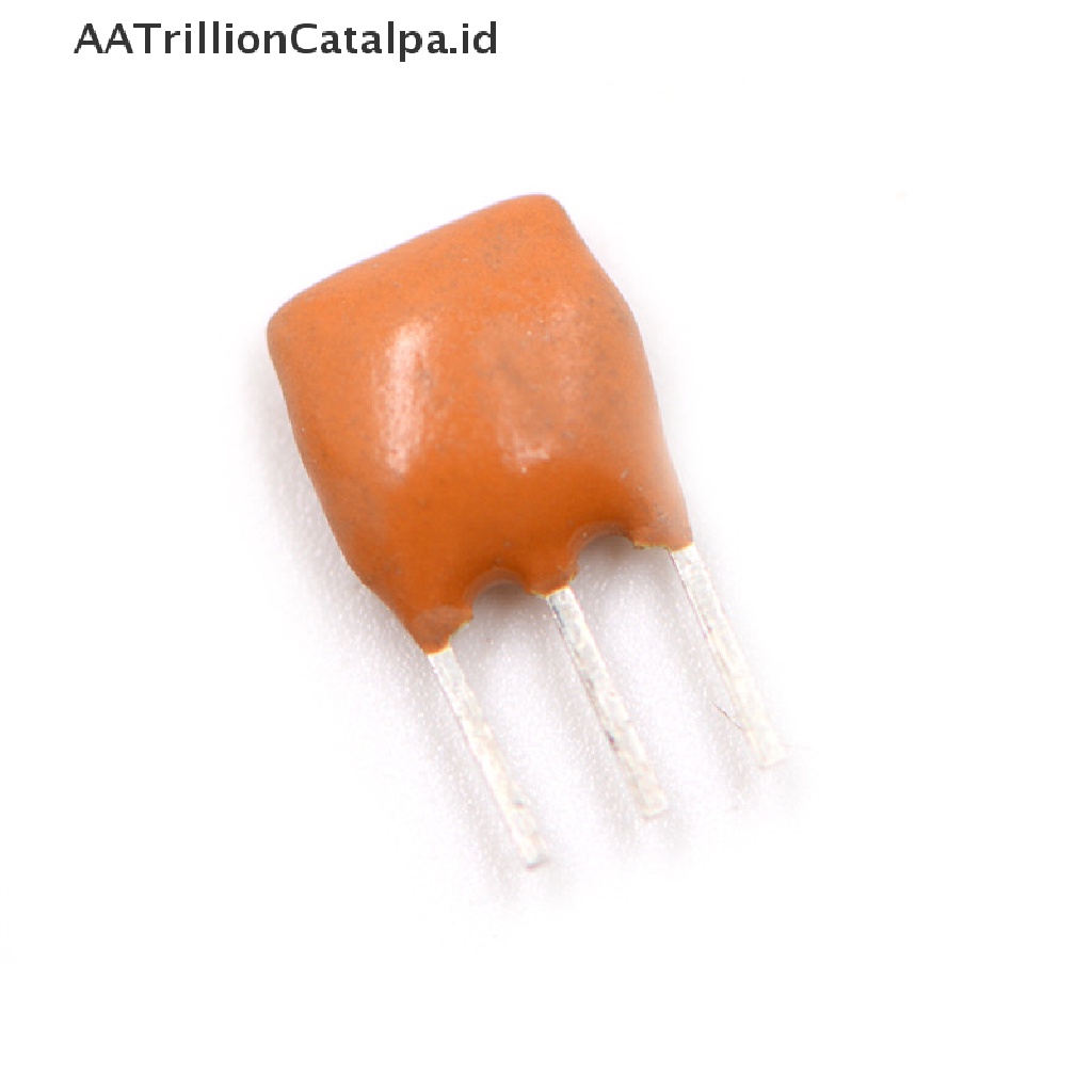 Aatrillioncatalpa 10pcs Resonator Keramik 3 Pin 16.0MHz