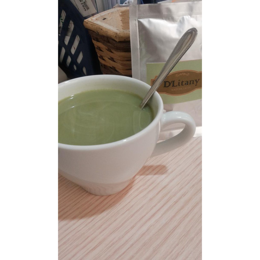 

Teh-Bubuk- Matcha Latte Powder 3in1 Minuman Green Tea Latte Bubuk Jepang-23 gram -Dijamin-Halal.