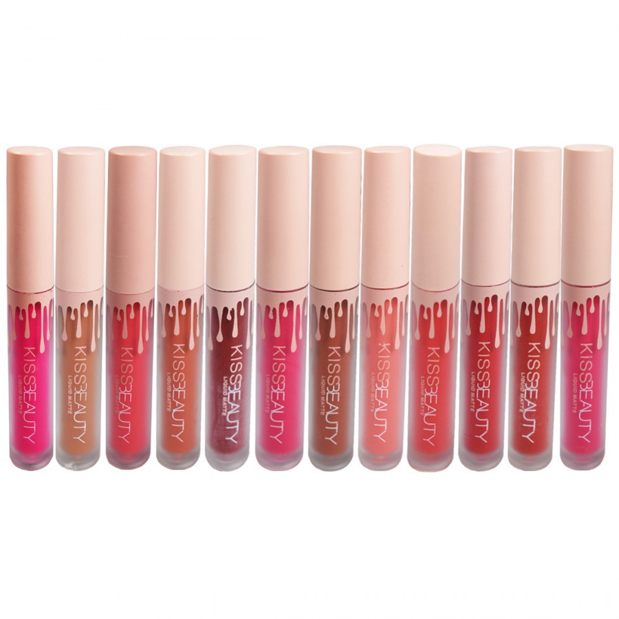 Kiss Beauty Lip Gloss Liquid Matte Lipstick  / Lip Gloss Matte