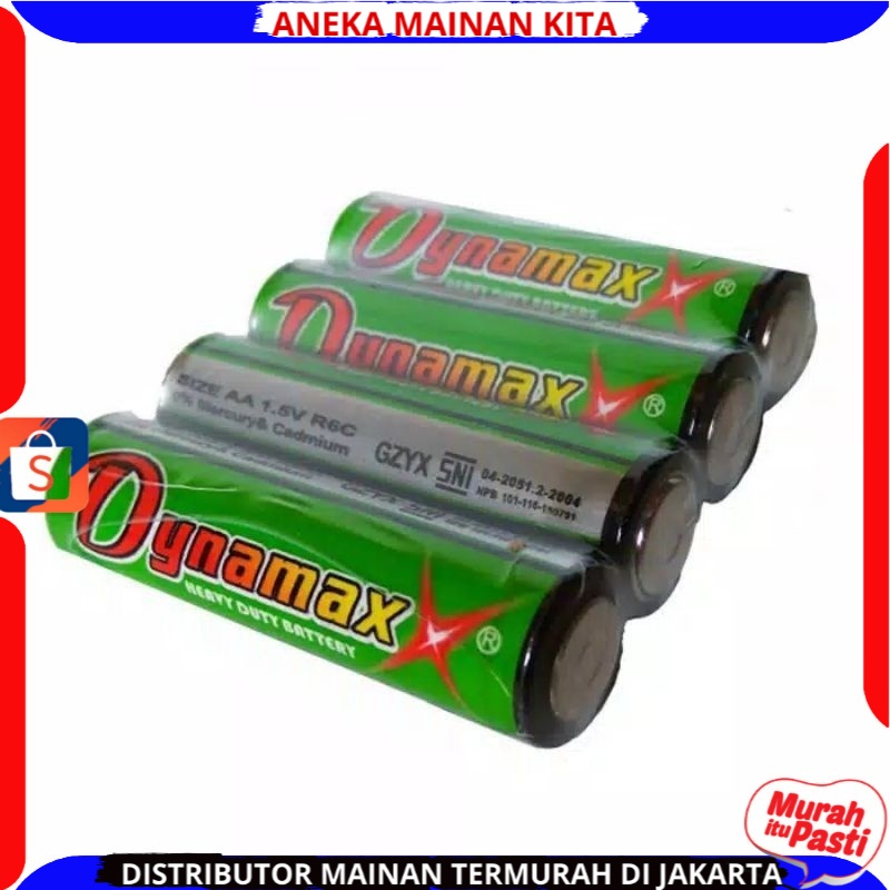 BATERAI DINAMAX ISI 4PCS