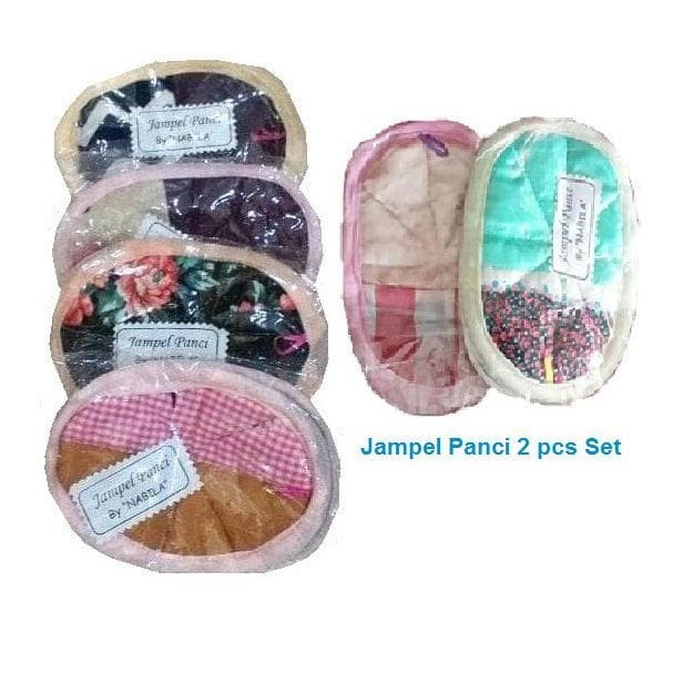 Jampel Panci Set 2 Pcs Penahan Panas Pelindung Tangan Saat Masak - jampel 2pcs