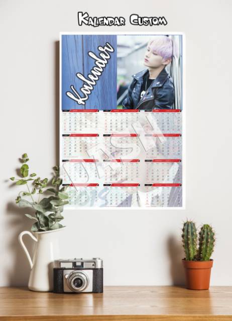 Kalender KPOP Custom Tahun 2023