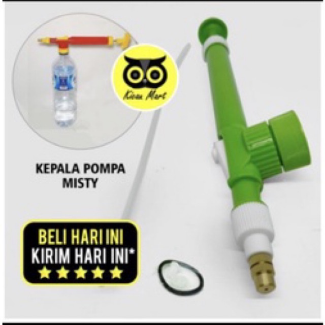 Kepala semprotan misty head misty tanpa tabung