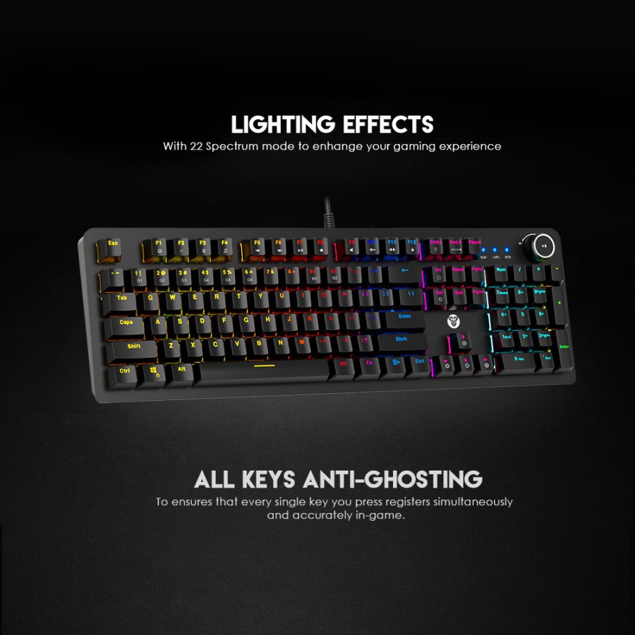 Fantech MK853 MaxPower Mechanical Gaming Keyboard