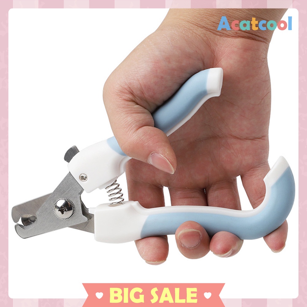 Sharp Dog Nail Cutter Universal Pet Claw Fingernail Clipper Durable Tool