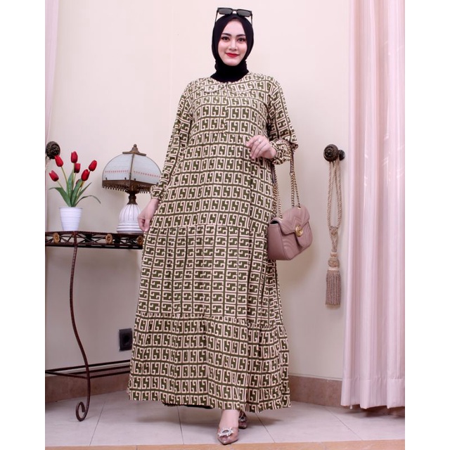 [ BISA COD ] DASTER ARAB | DASTER LENGAN PANJANG | DASTER DUSUN MOTIF TERBARU