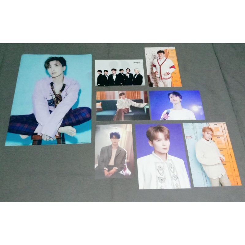 POSTCARD SUPER JUNIOR (tag photocard pc Yesung Ryeowook Shindong Donghae Kyuhyun Eunhyuk )