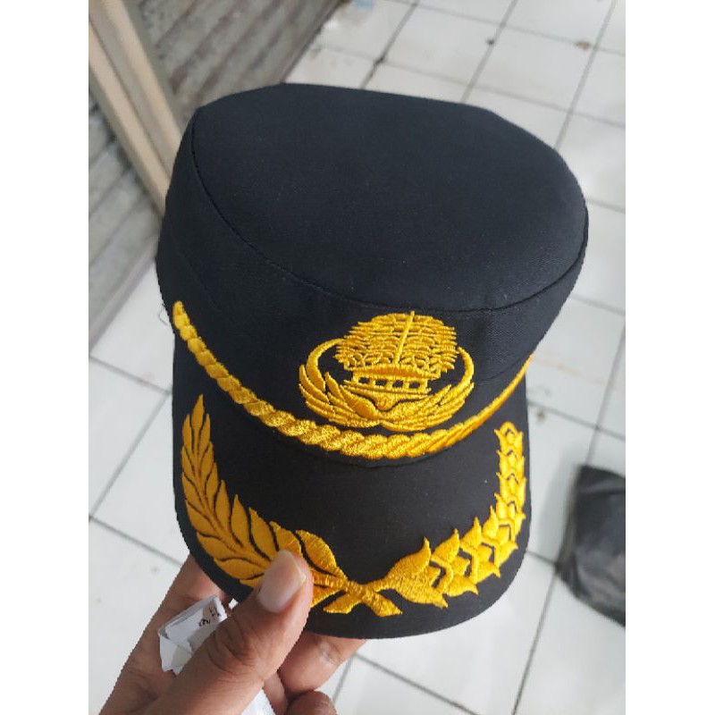 TOPI KORPRI KOMANDO BIRU HITAM KHAKI