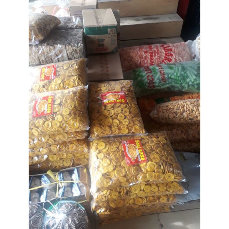 250gr KRIPIK PISANG MANIS / PISANG COIN / PISANG NANGKA / SNACK MURAH/ SNACK KILOAN MURAH