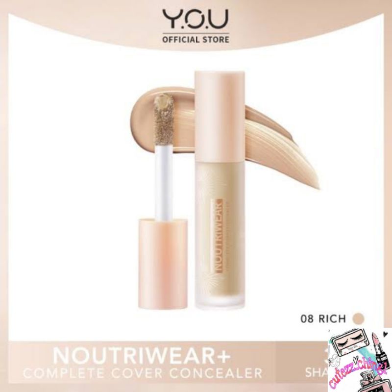 ☃Cutezz_Ching1☃YOU Noutriwear Complete Cover Concealer 4.5gr