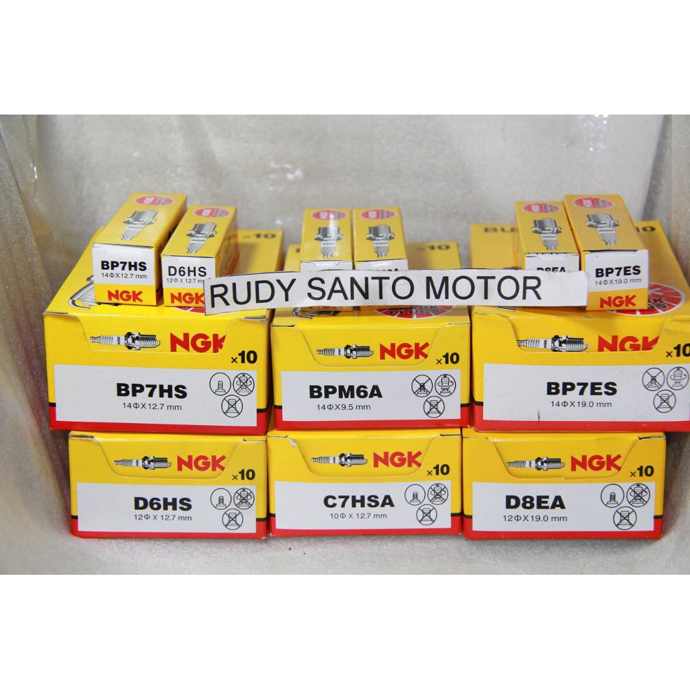 BUSI NGK BP7HS D6EA C7HSA BP7ES D8EA ASLI t erbatas
