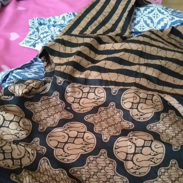 Terlaris Serut Genes Jelita Tunic Navbor Yelbor Whitbor Creambor Tunik Batik Modern Hrb030 Dolbi Dob