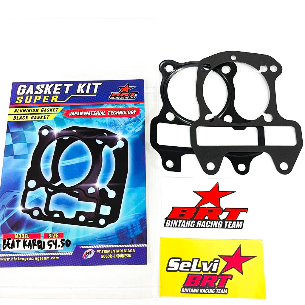 GASKET PAKING BLOK & HEAD BRT BEAT KARBU / SCOOPY KARBU / SPACY KARBU 54.5