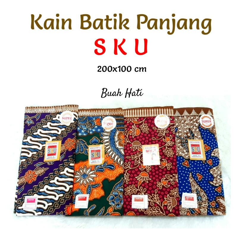 Best Seller Sarung Jarik Batik PEKALONGAN / Sarung Batik Kurnia